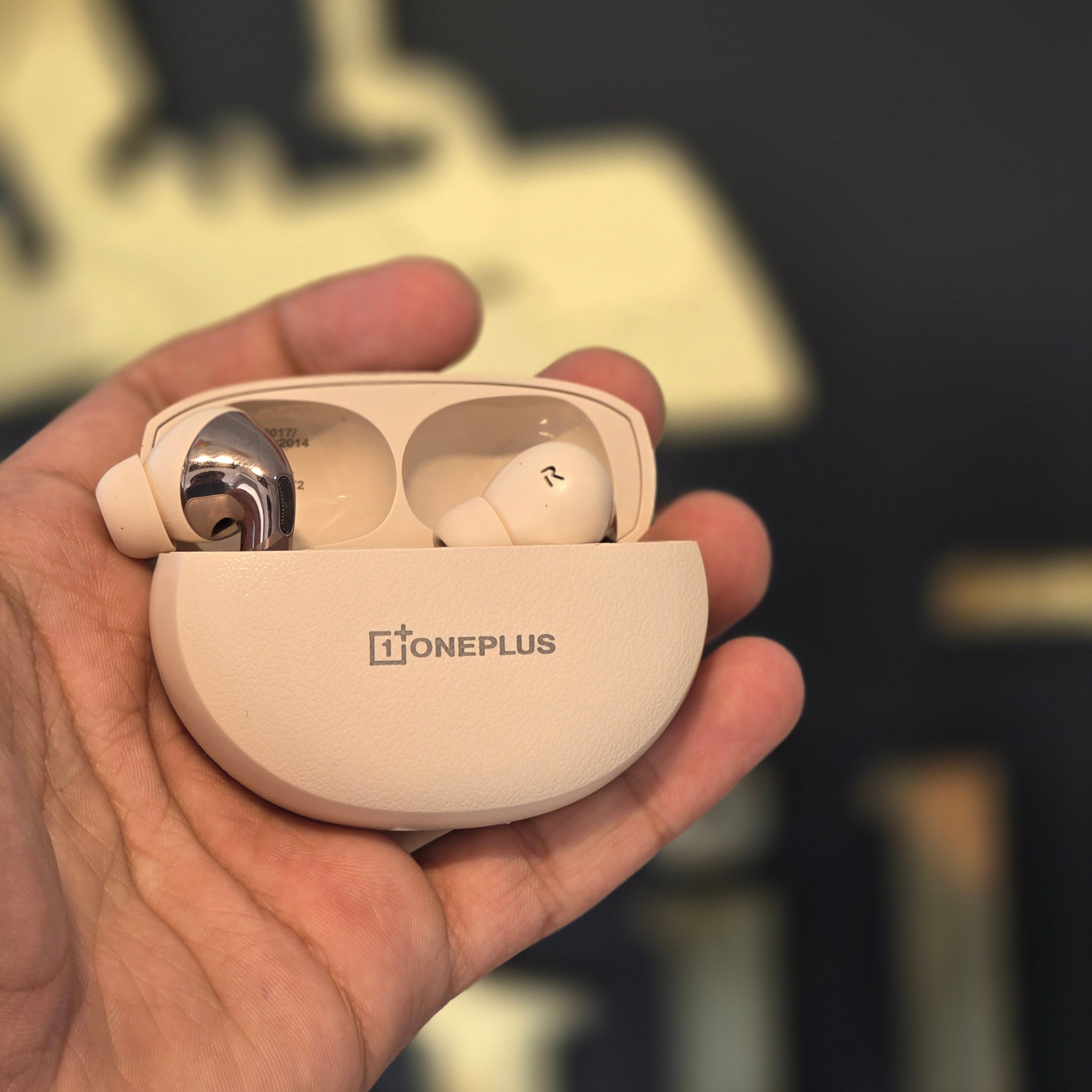 BUDS PRO 3 50 hr battery backupfast charging - Beige