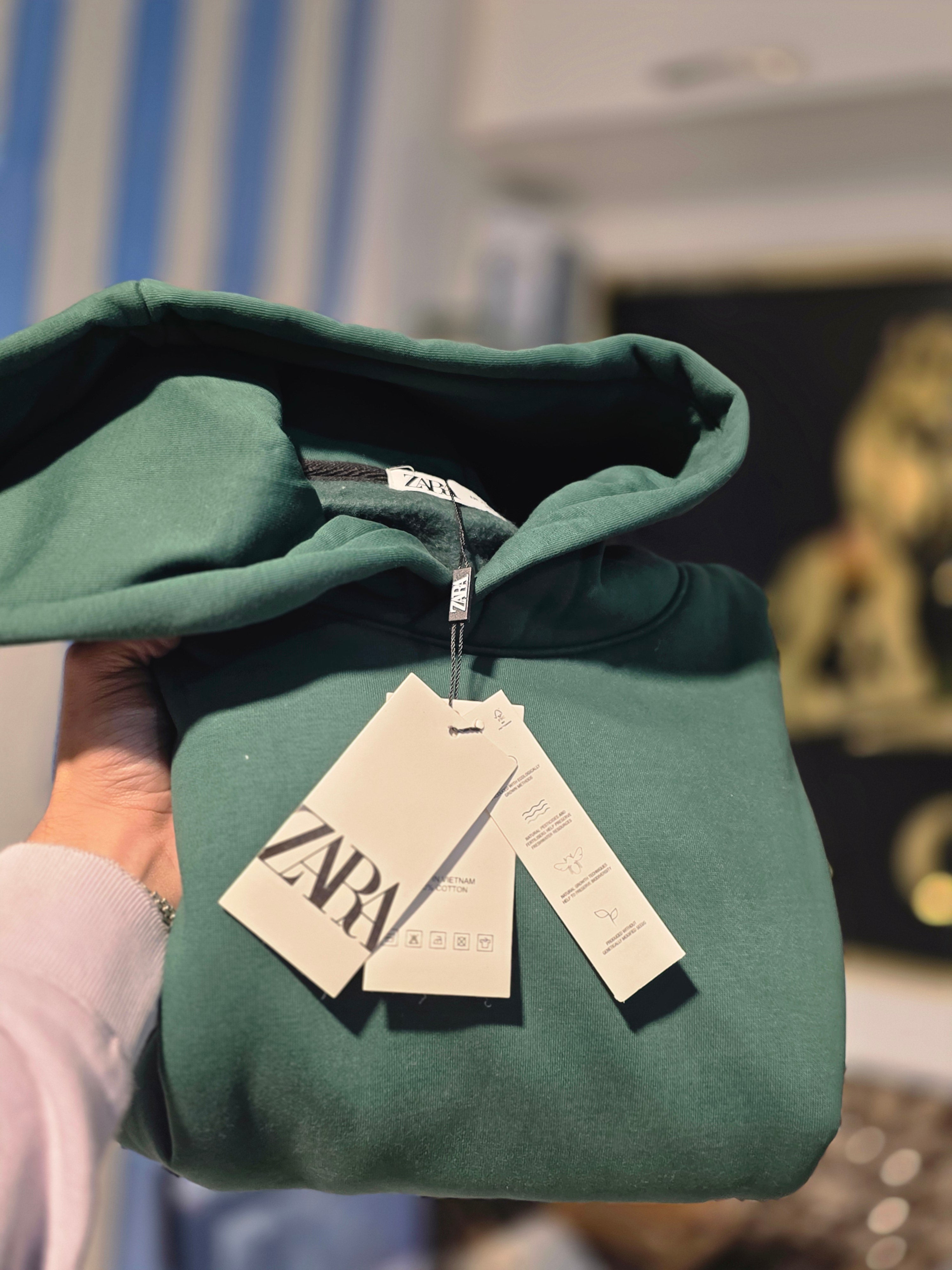 MENS PREMIUM PLAIN CREAM COLOUR HOODIE 100%COTTON