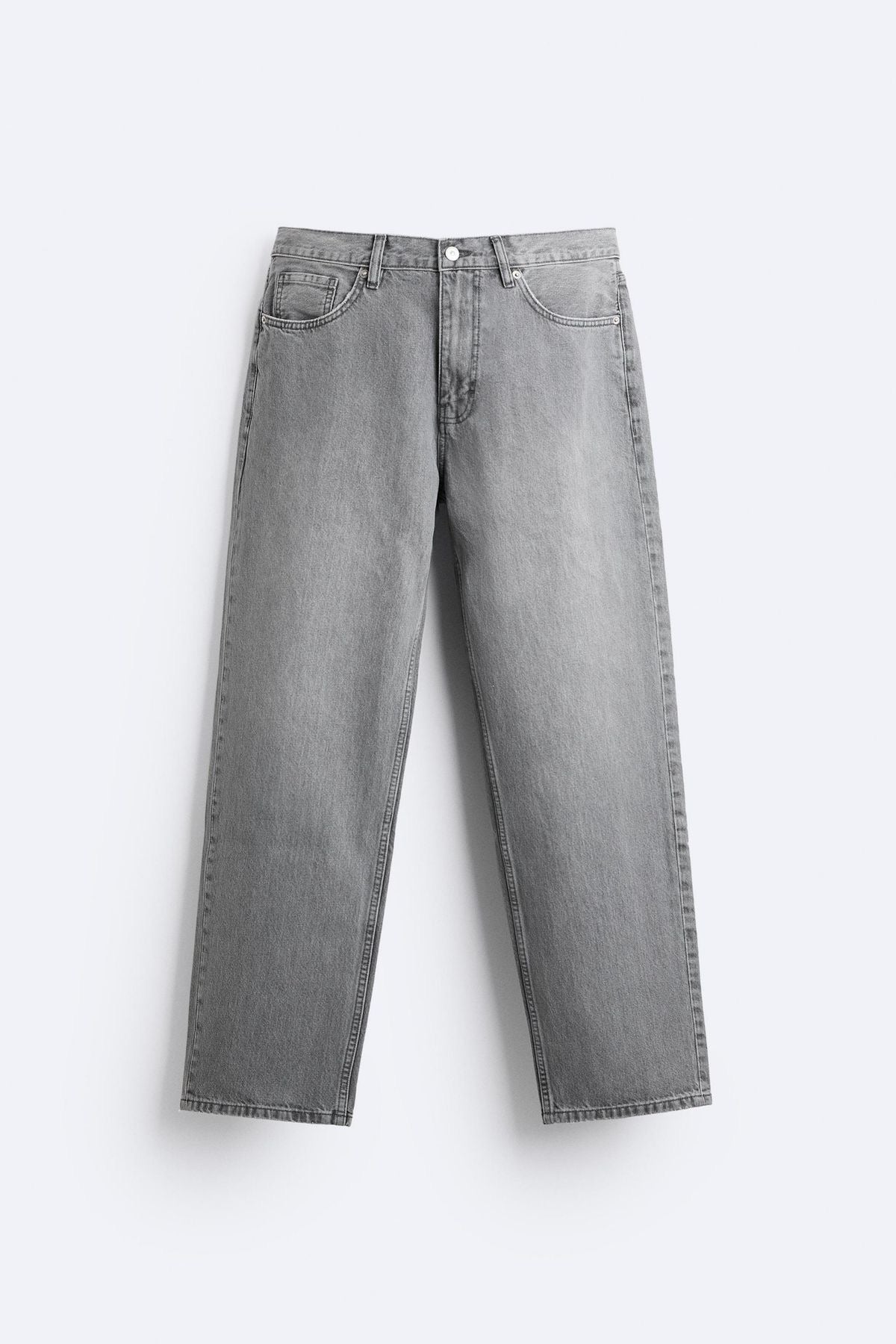 Men straight fit mid rise jeans
